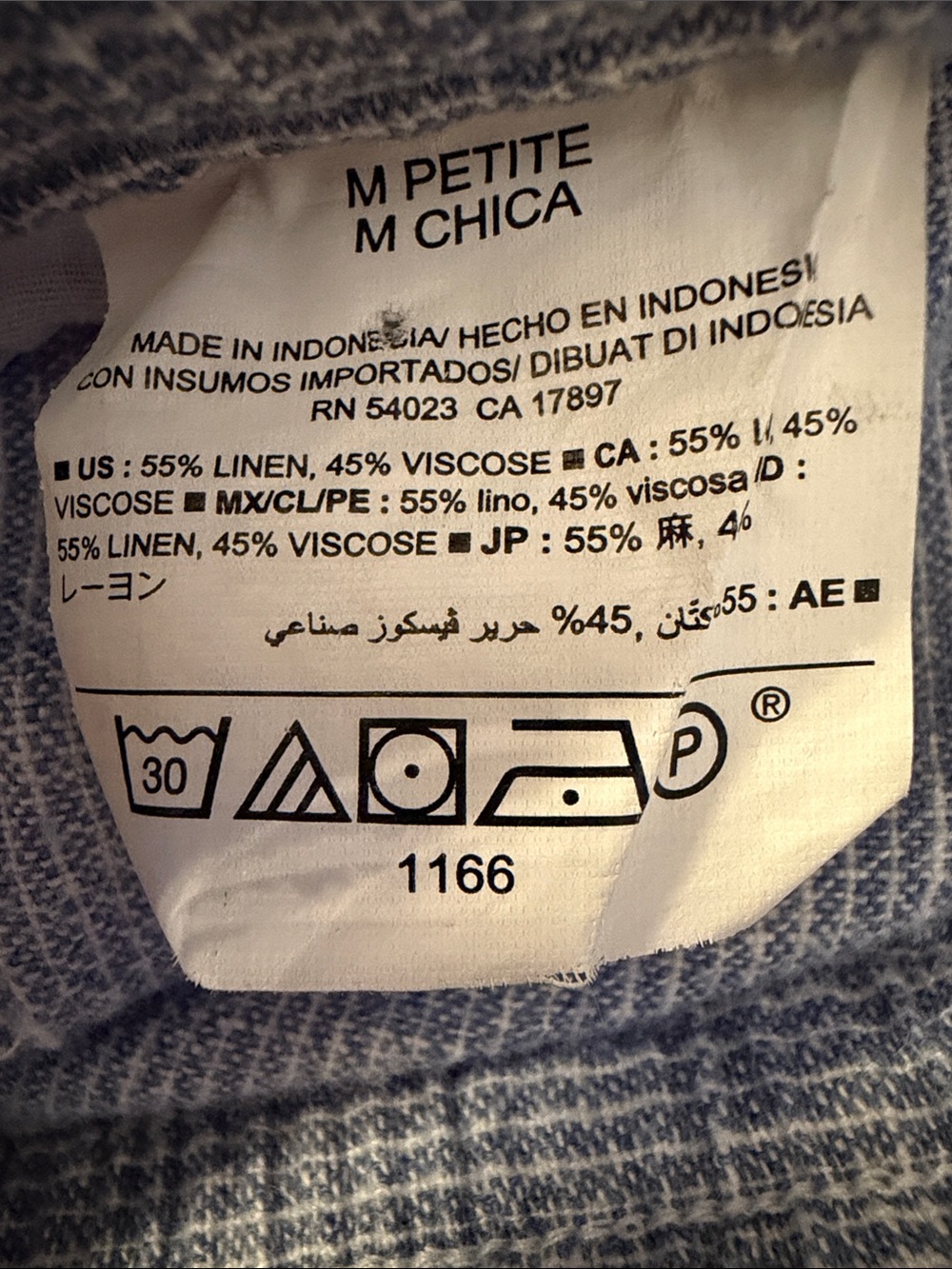 Old Navy Linen Blend pants size M - Picture 8 of 8